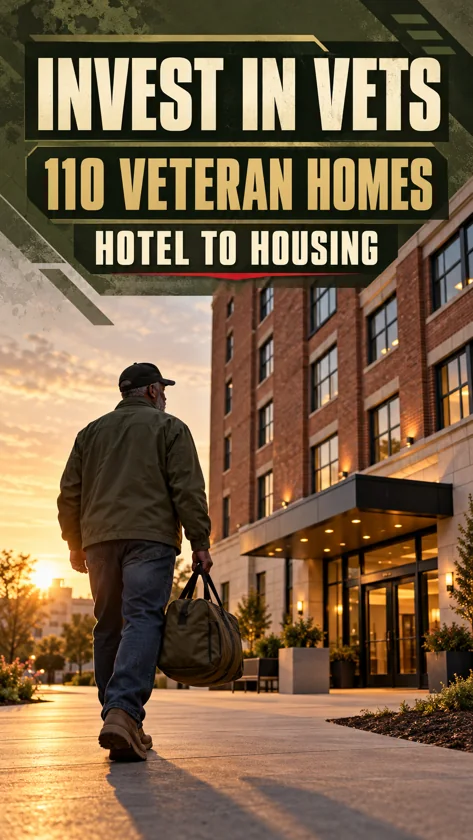 Memphis Veterans Village Converts a Hotel Into 110 Homes
