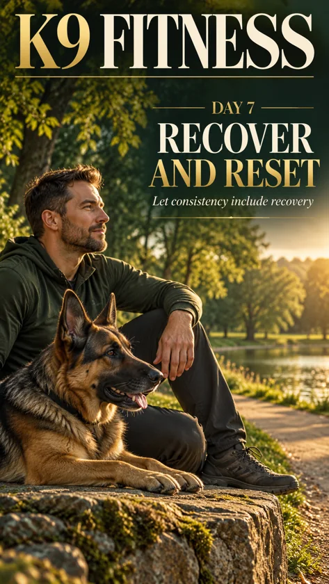 K9 Fitness — Day 07 — Recover and Reset