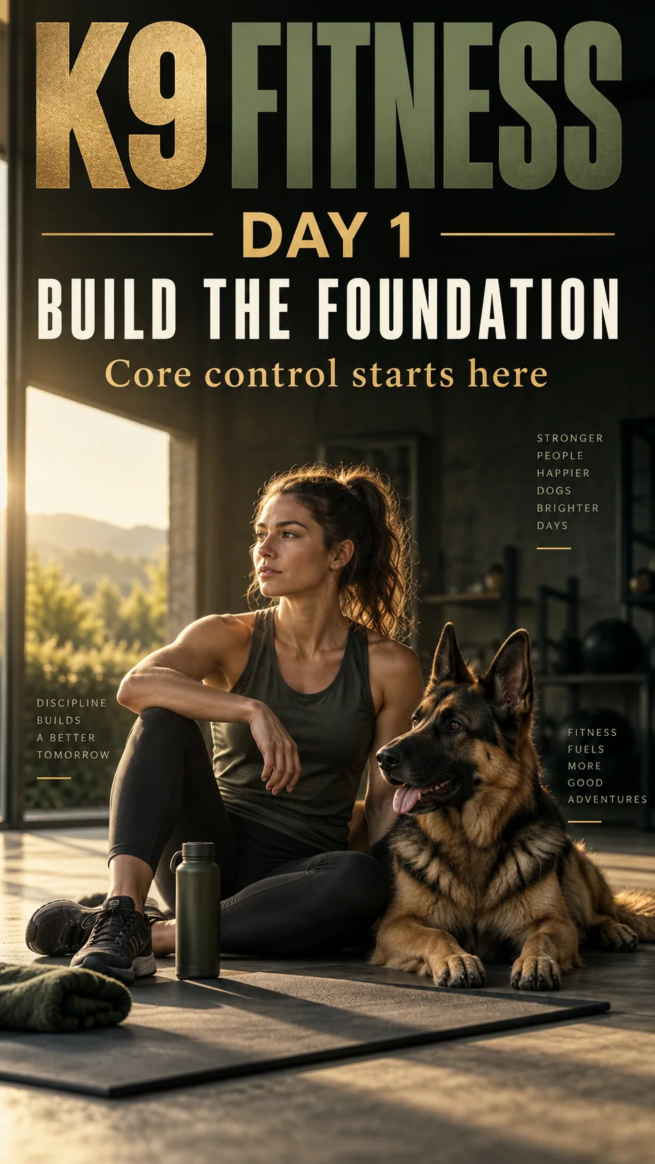 K9 Fitness — Day 01 — Build the Foundation — original article cover