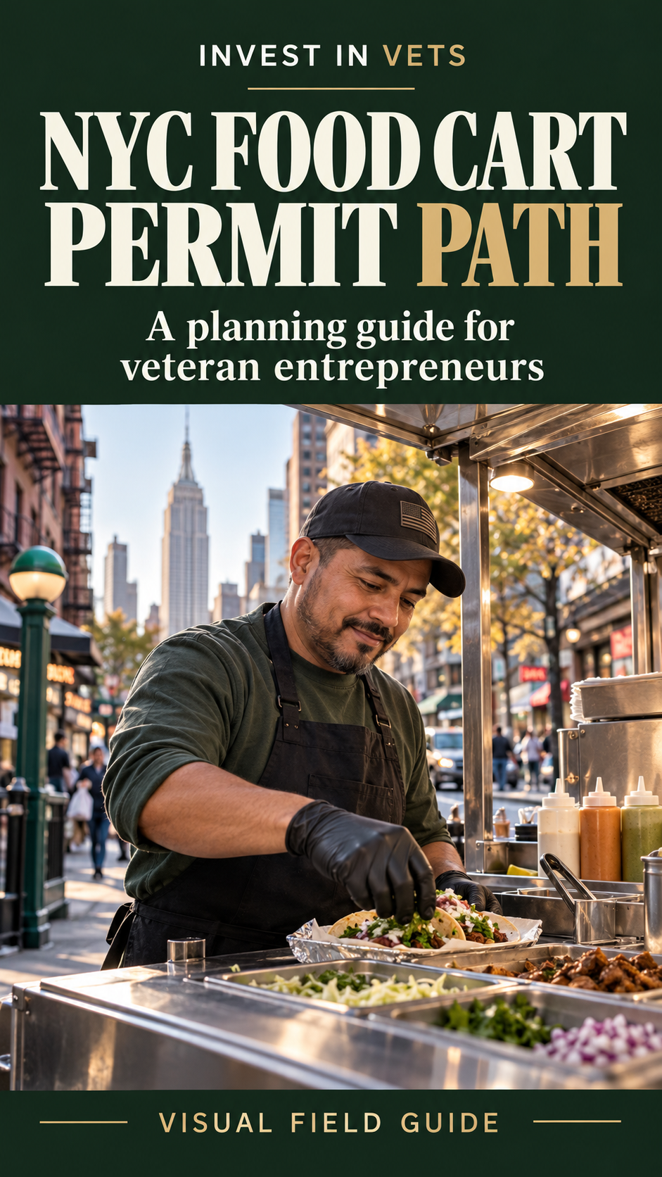 NYC Food Cart Permit Path illustrated cover