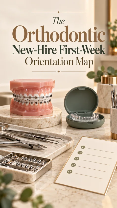 The Orthodontic New-Hire First-Week Orientation Map