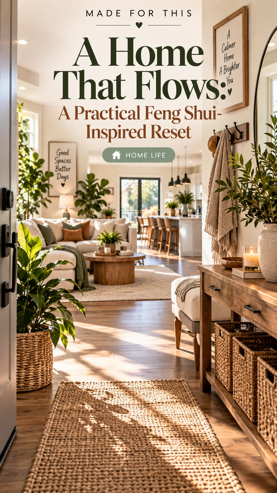 A Home That Flows: A Practical Feng Shui-Inspired Reset