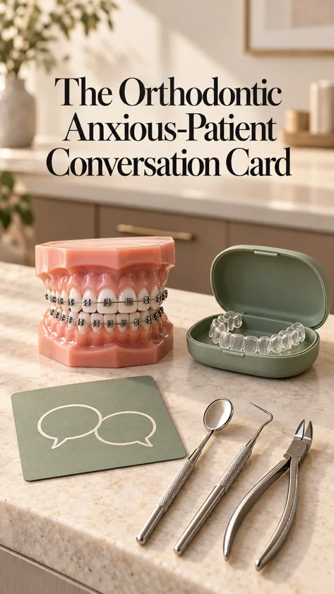 The Orthodontic Anxious-Patient Conversation Card