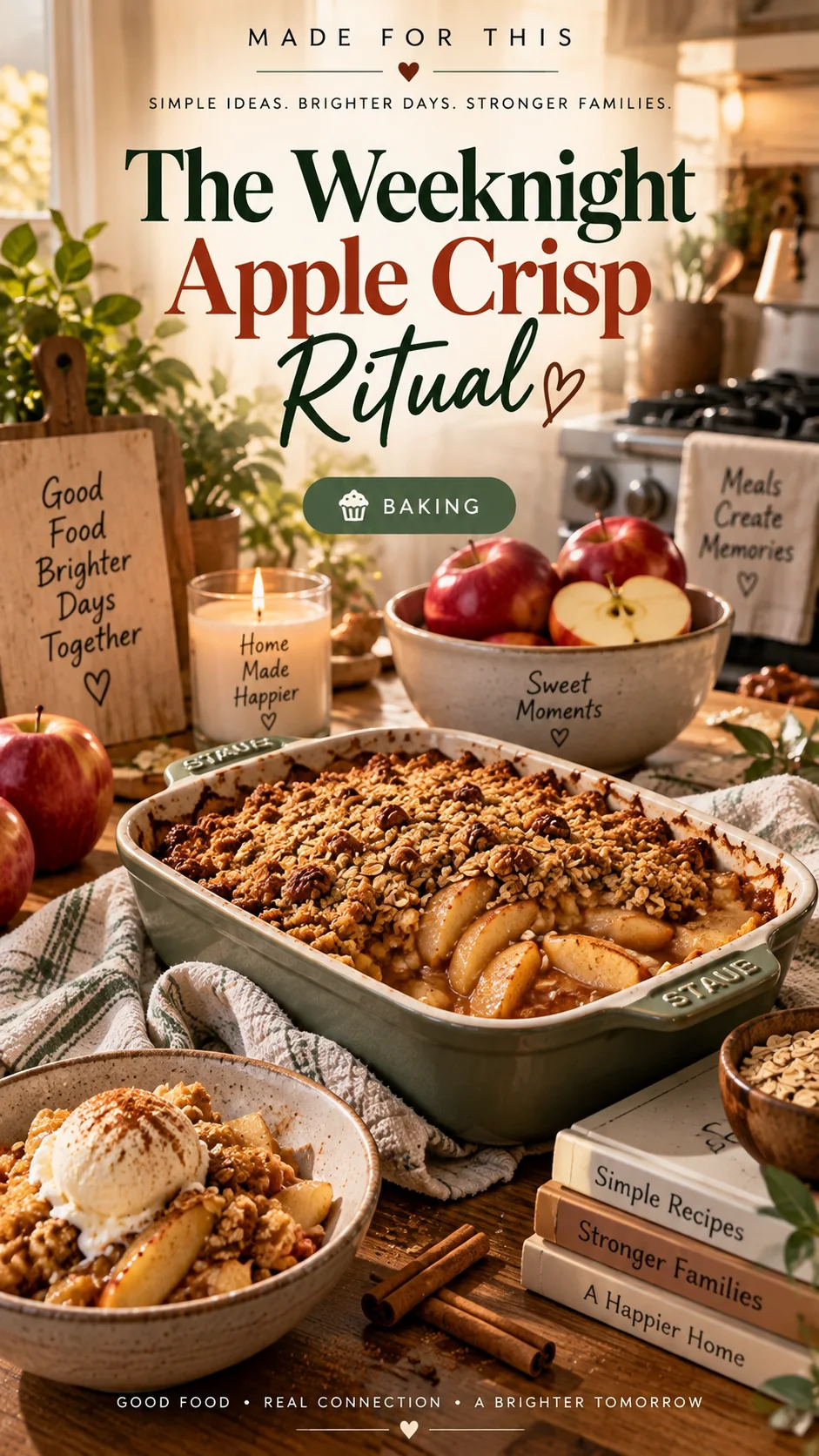 The Weeknight Apple Crisp Ritual
