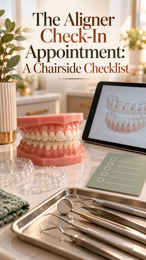 The Aligner Check-In Appointment: A Chairside Checklist