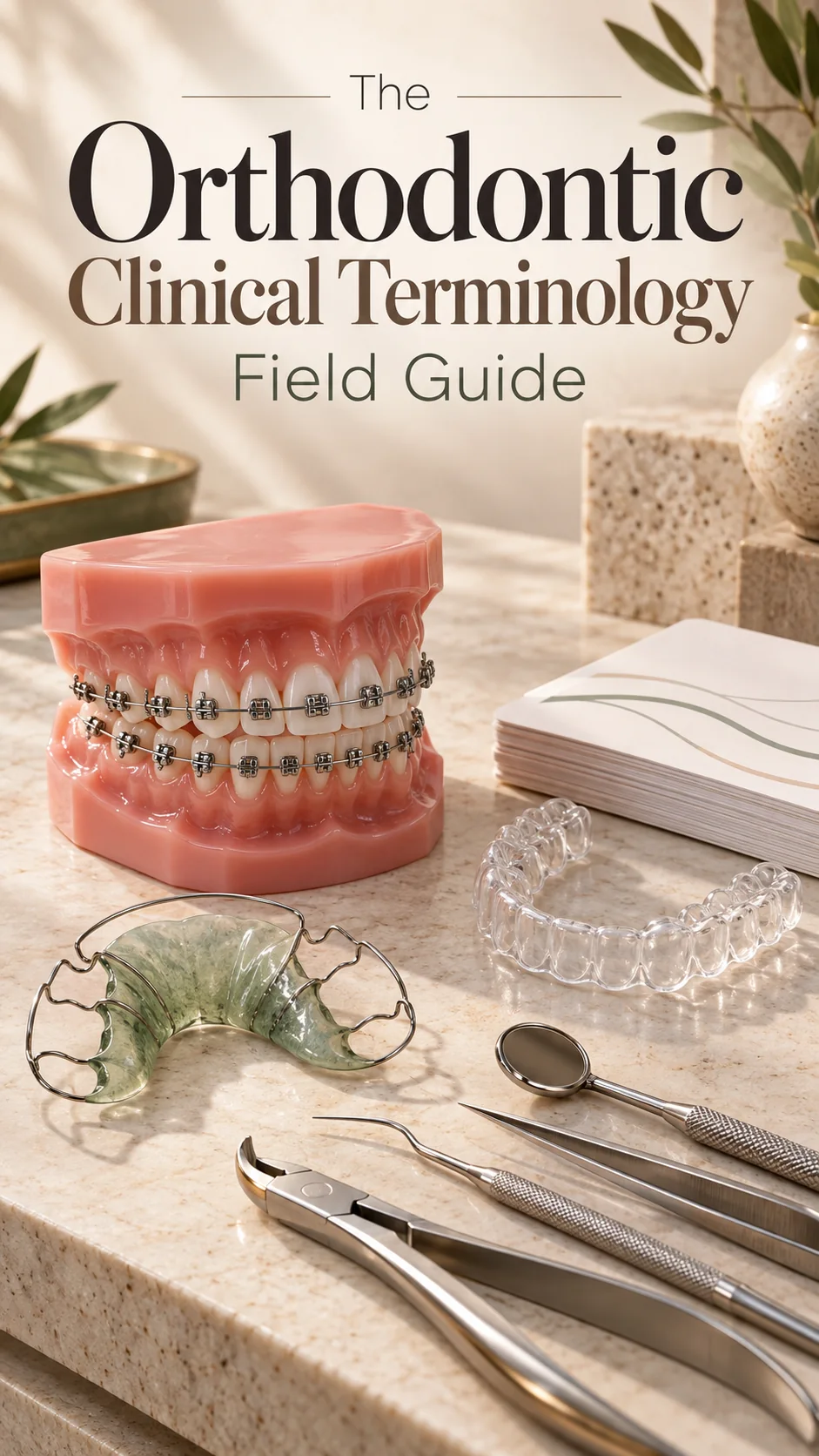 The Orthodontic Clinical Terminology Field Guide — original article cover