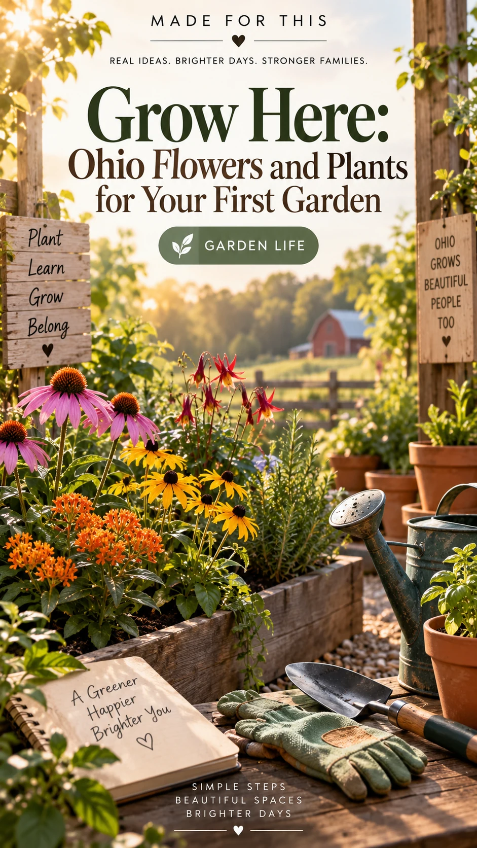 Grow Here: Ohio Flowers and Plants for Your First Garden