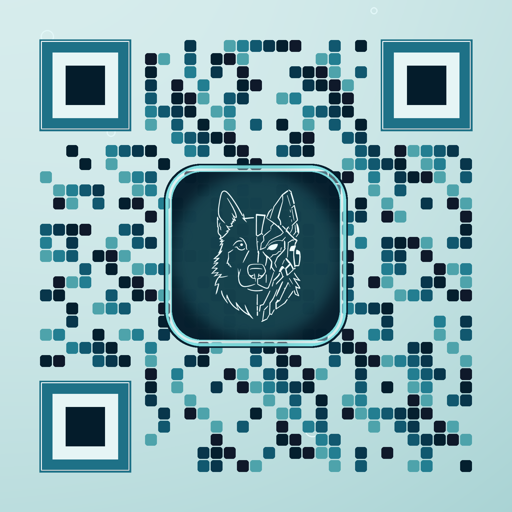 Teal Navy Brush Fresh style studio artwork