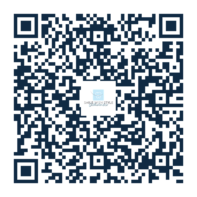 QR code to the Smile With Style website